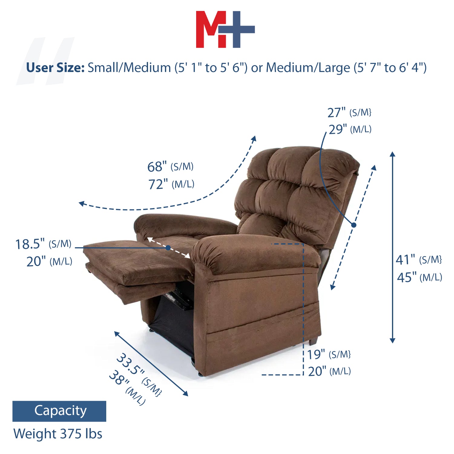 Cloud MaxiComfort® Power Lift Recliner