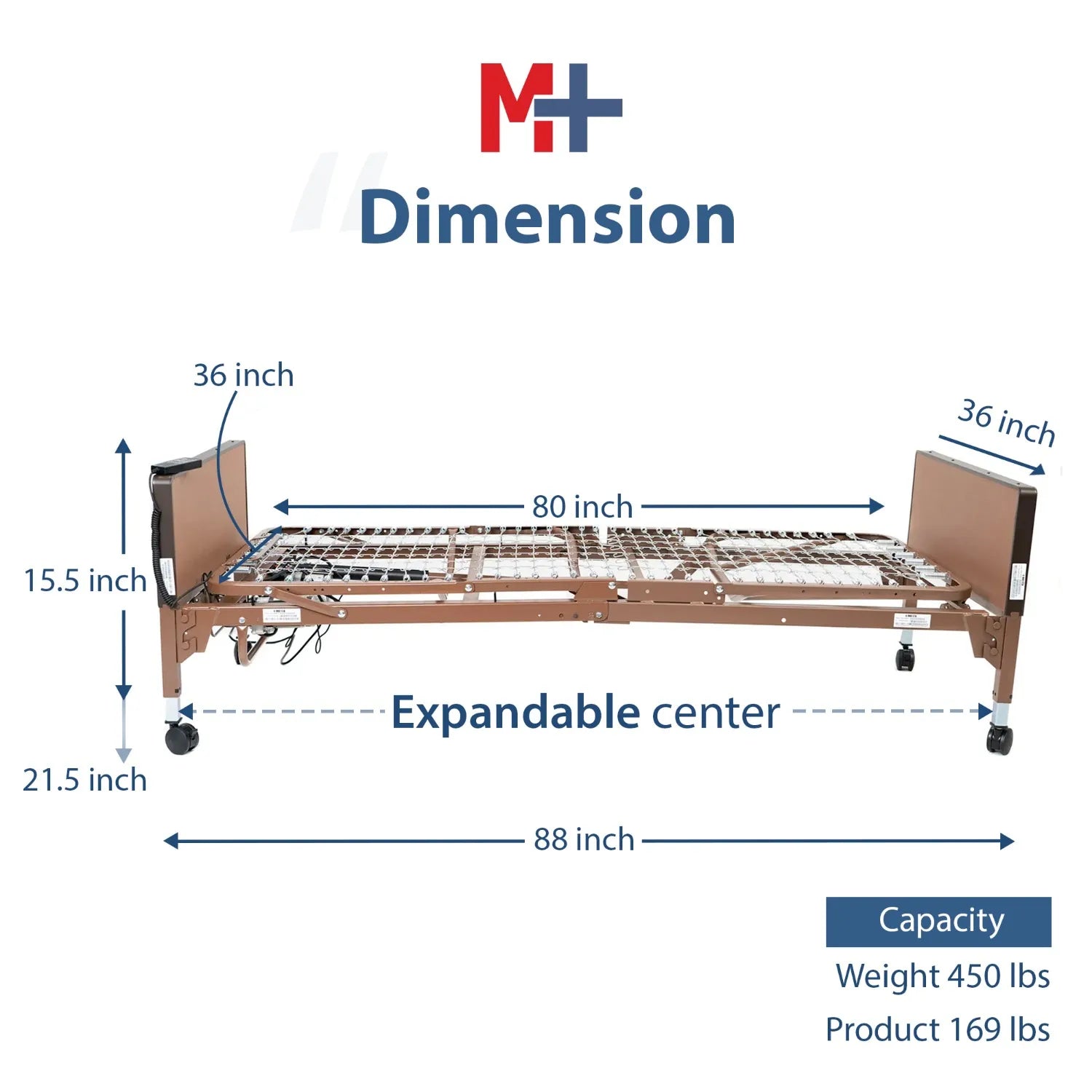 Electric Hospital Bed Set